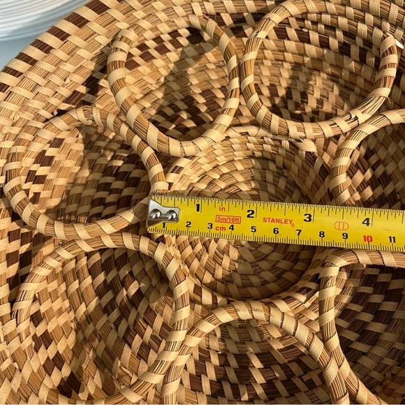 VINTAGE RATTAN DRINKWEAR TRAY - Picture 6 of 13